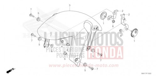 AILE AVANT CBR650RAT de 2026